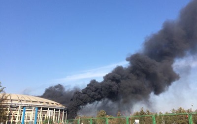 Пожар на российском стадионе Лужники ликвидирован