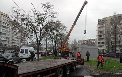 У Києві закінчилося місце для зберігання демонтованих МАФів