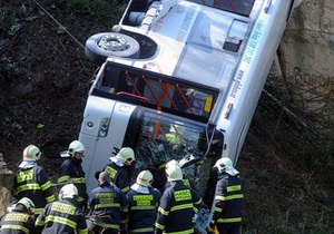 В Болгарии перевернулся автобус, восемь человек погибли