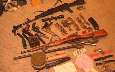 В Запорожье у грузина изъяли арсенал оружия 