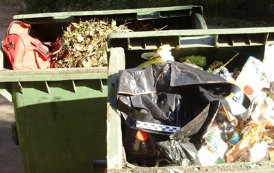 В Одессе в мусорнике нашли арсенал боеприпасов