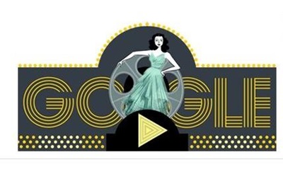 Google посвятил дудл актрисе и изобретательнице Хеди Ламарр