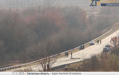 Самолет Су-25 упал в Запорожской области