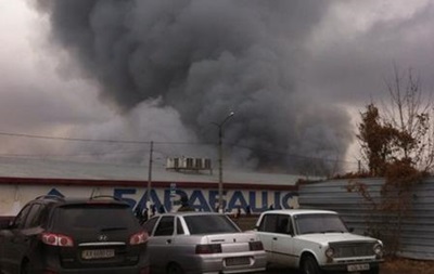 На харьковском рынке локализовали пожар
