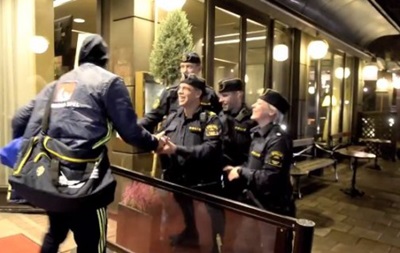 Датська поліція зупинила Ібрагімовича, щоб зробити з ним селфі