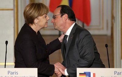 Олланд закликав Меркель збільшити внесок Німеччини у боротьбу з ІД