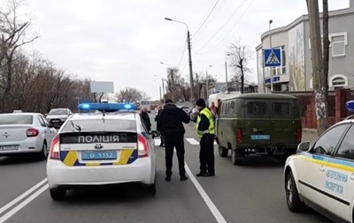В Киеве полиция сбила насмерть женщину на переходе