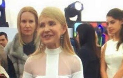 Соцсети обсуждают праздничное платье Тимошенко 