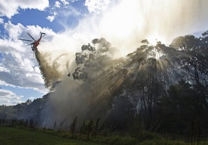 Лесные пожары в Австралии: люди спасаются в океане