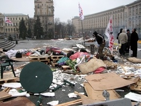 Установлены подозреваемые в разгроме палаточного городка на Майдане