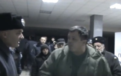Семенченко избил начальника полиции