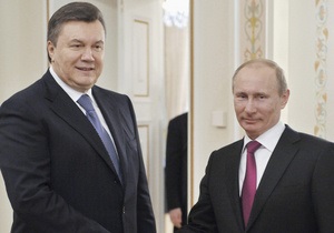 Янукович: Путин поставил задачу активно работать с Украиной