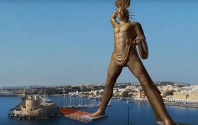 В Греции намерены воссоздать статую Колосса Родосского