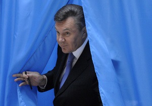 Янукович проголосовал за то, чтобы  люди жили лучше 