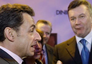 Янукович хочет встретиться с Саркози