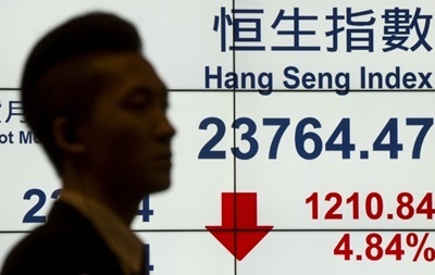 На фондовому ринку Китаю чергове падіння