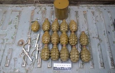 СБУ виявила три схованки з боєприпасами в зоні АТО