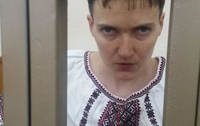 Савченко пригрозила почати сухе голодування