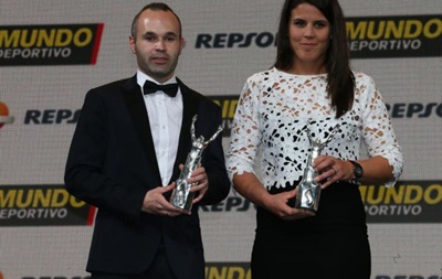 Андрес Іньєста визнаний спортсменом року в Іспанії