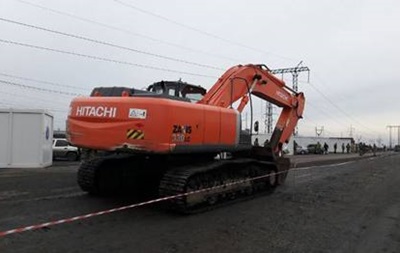 СБУ блокировала перемещение в ДНР экскаватора