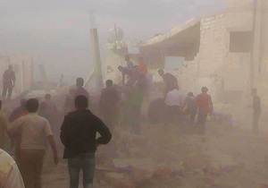 Авиаудар по сирийскому городу унес жизни более 40 человек