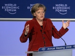 В Давосе Ангела Меркель предложила создать экономический аналог Совбеза ООН