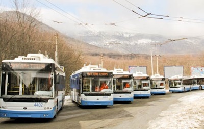 В Симферополе из-за экономии света остановили троллейбусы
