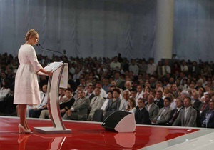 Тимошенко: Ни один случайный человек в предвыборные списки БЮТ больше не попадет