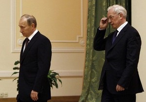 Азаров встретился с Путиным в Сочи