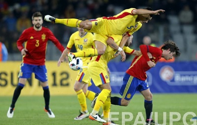 Товариські матчі: Іспанія не зуміла забити Румунії