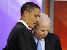 Маккейн поздравил Обаму с избранием кандидатом в президенты