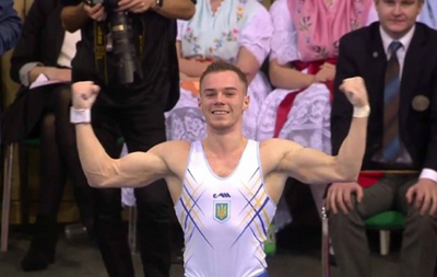 Украинский гимнаст Олег Верняев завоевал два золота в Германии