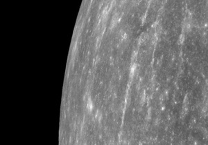  Мессенджер  обнаружил новые признаки льда на Меркурии