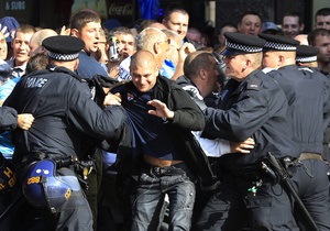 В Лондоне полиция разогнала демонстрацию ультраправых