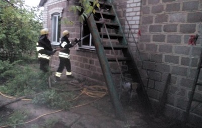 В Донецкой области в пожаре погибли два человека