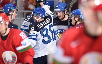 ЧМ по хоккею: Финляндия уверенно побеждает Беларусь