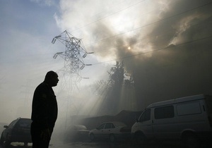 На одном из рынков Москвы произошел пожар: более десяти погибших