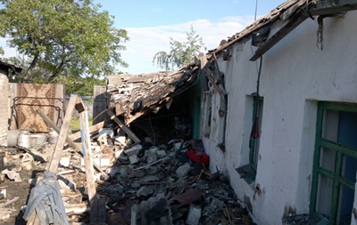 Обстрел Торецка на Донбассе: фото последствий