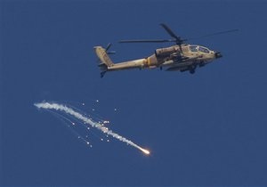 ВВС Израиля нанесли удар по сектору Газа в ответ на палестинский обстрел