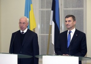 Эстония за свободную торговлю Евросоюза и Украины - Ансип