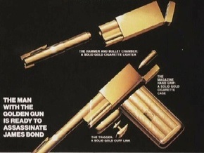 Похищен знаменитый золотой пистолет соперника Джеймса Бонда