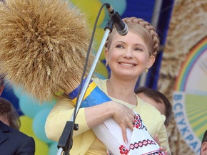 Тимошенко: Урожай-2009 будет больше прошлогоднего