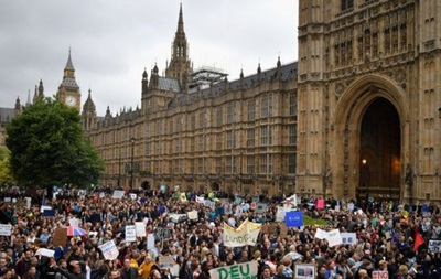 В Лондоне собираются на протест против Brexit