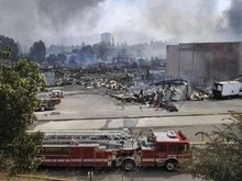Пожар уничтожил пять зданий на Universal Studios