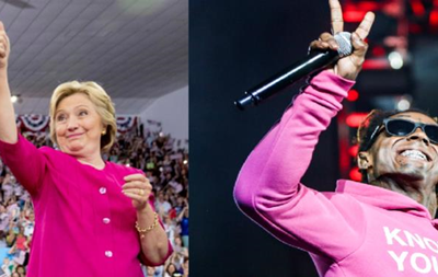 В речи Хиллари Клинтон услышали слова из рэп-песен