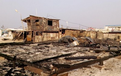 В Запорожской области горели МАФы: есть пострадавший