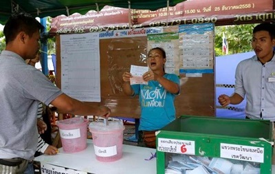 Відомі перші результати референдуму в Таїланді