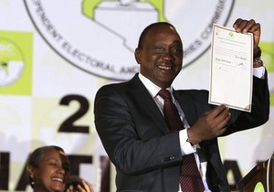 Новости Кении - Политика, разыскиваемого Гаагским трибуналом, избрали президентом Кении - Ухуру Кеньятта