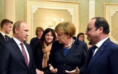 Меркель и Олланд отменили общую встречу с Путиным 