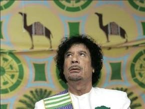 Муаммар Каддафи празднует 40-летие прихода к власти